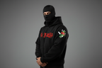 Vortexa Hoodie Front and Sleeve